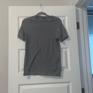 Polosport Ralph Lauren grey tight workout tee-shirt